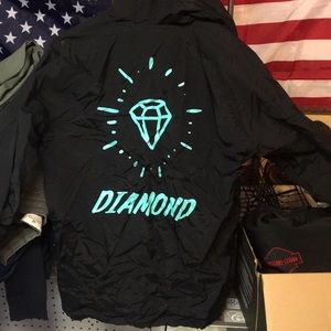 Diamond supply co windbreaker